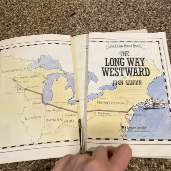 The Long Way, Westward book written by Joan Sandin - Picture 3 of 4